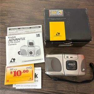 Kodak Advantix C700 Film Camera Easy AF Aspheric Lens 2.0x Zoom‎ 30-60mm Lens